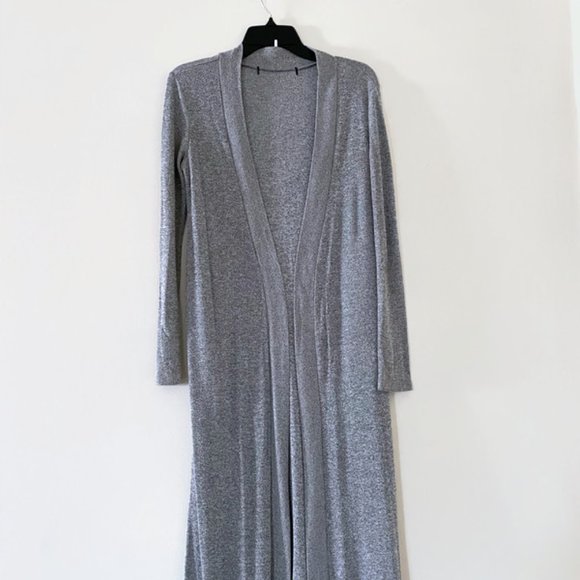 Lightweight cardigan, Maxi cardigan with open sides - Picture 1 of 8